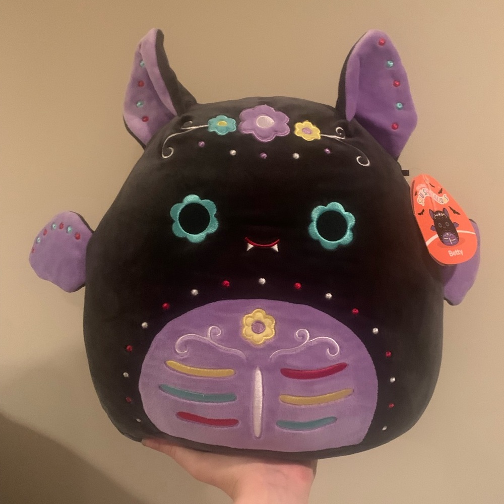 betty halloween dotd squishmallow 12”
